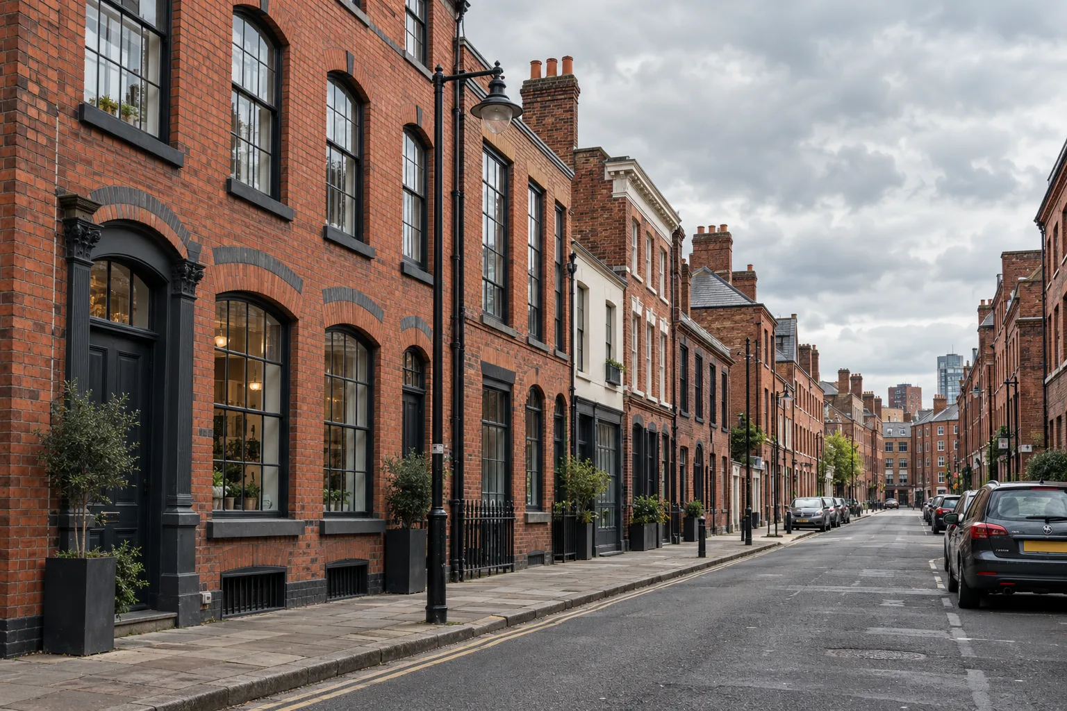 Illustrative Birmingham residential street
